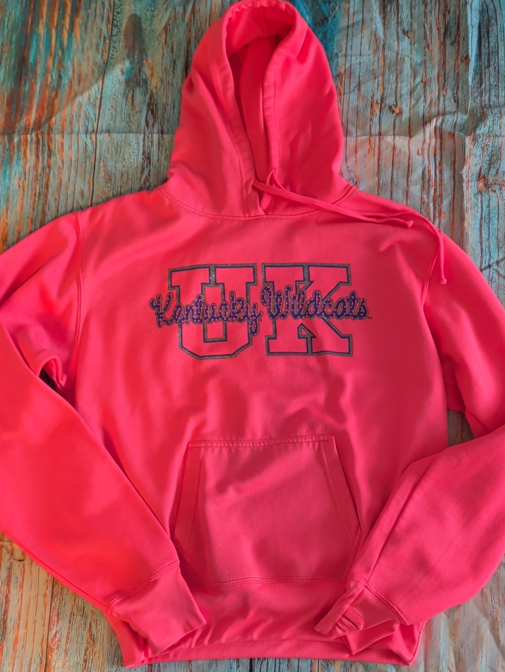 Bright Pink UK Wildcats Hooded Sweatshirt
